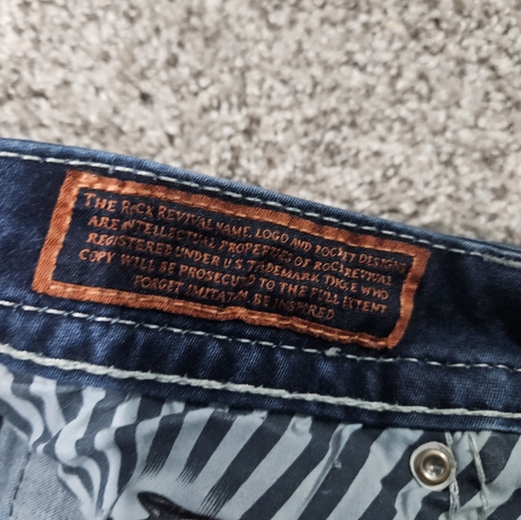 Rock Revival Dark Wash Bootcut Jeans - Picture 5 of 8